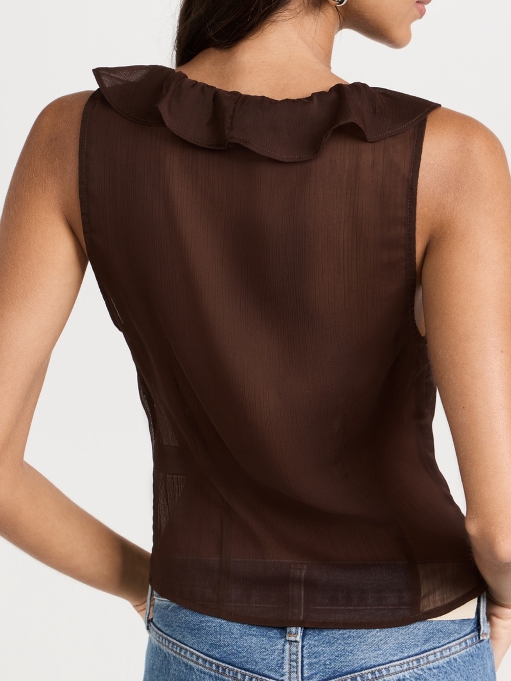 NWT Lioness Rose Ruffle Top - Picture 5 of 6